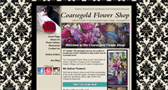 Desktop Screenshot of coarsegoldflowershop.com